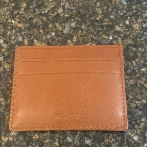 Madewell leather card case